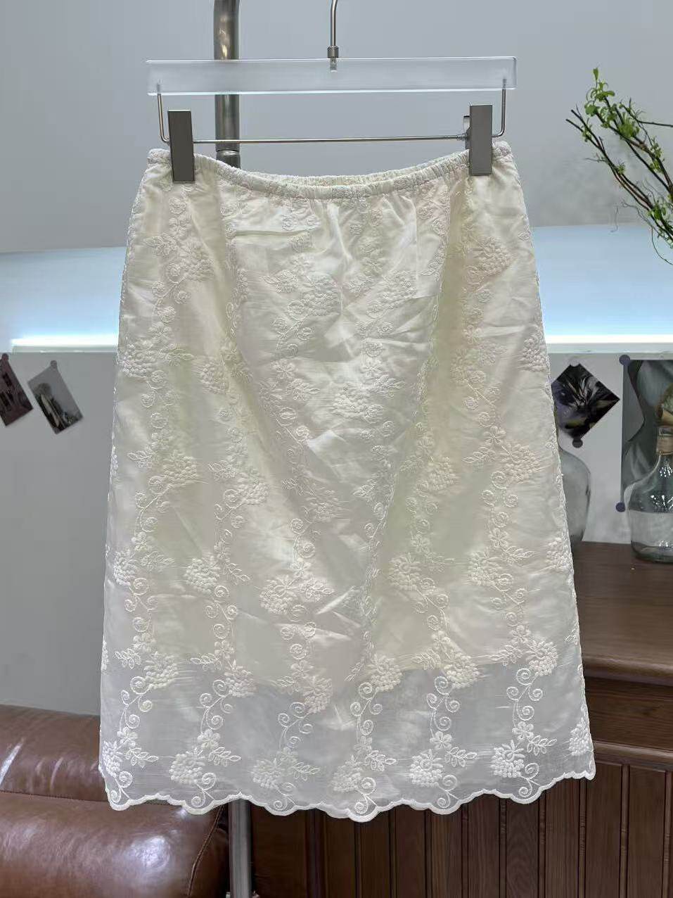 Women'S Fashion Kilt - Jupe décontractée brodée de style coréen,