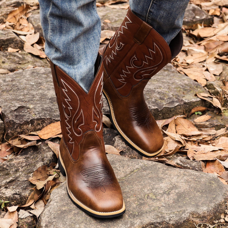 Women'S Fashion Riding Boots - Bottes mi-mollet unisexe tendance, faites à