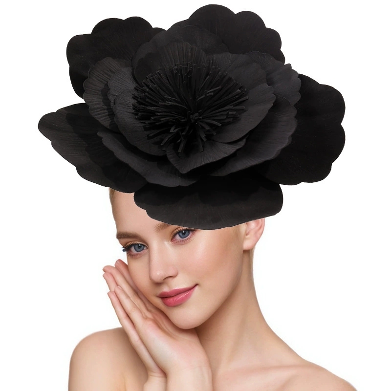 Women'S Fashion Kentucky Derby - Couvre-chef à fleurs EVA pour femmes,