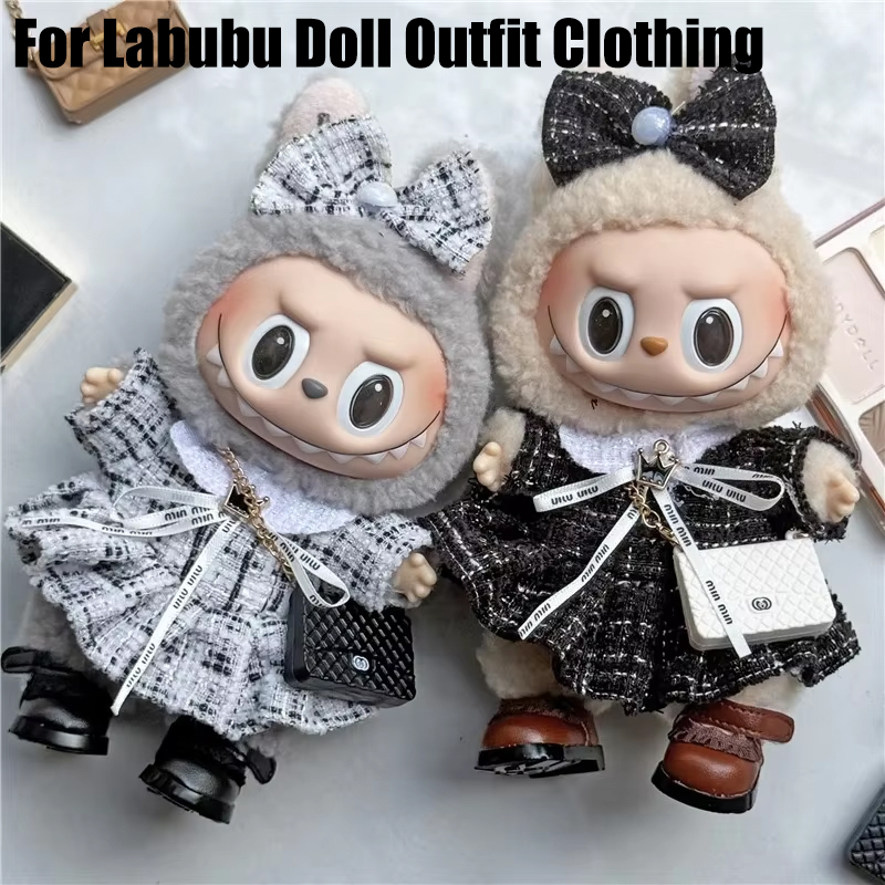 Women'S Fashion Kilt - Jupe Adorable pour poupée Labubu, 15