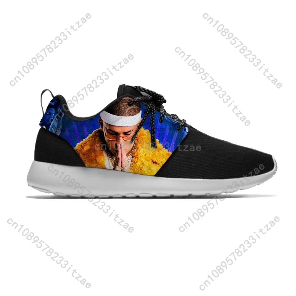 Women'S Fashion Running Shoes - Bad Bunny Hip Hop rappeur Rap