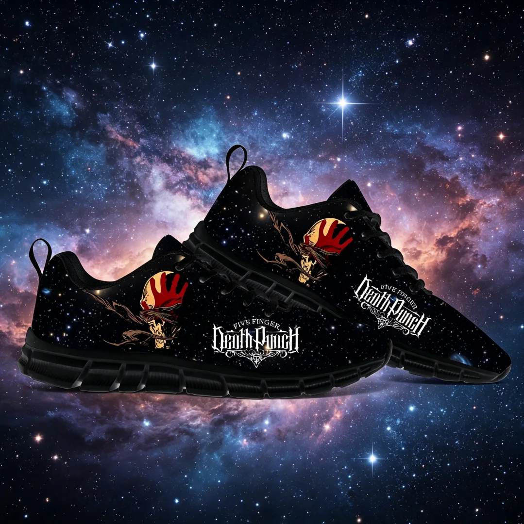 Women'S Fashion Running Shoes - Five Finger Death Punch – baskets
