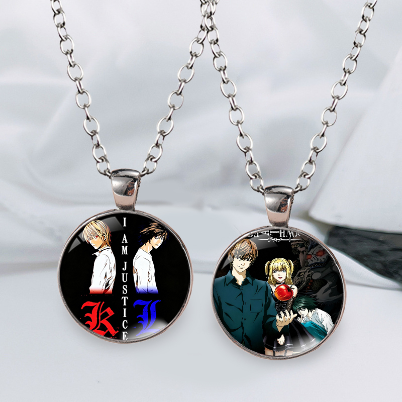 Women Fashion Necklace - Collier Death Note Time Gem pour