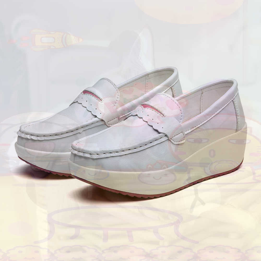 Women'S Fashion From The 50S - Plataform hiver rose baskets Tennis femmes