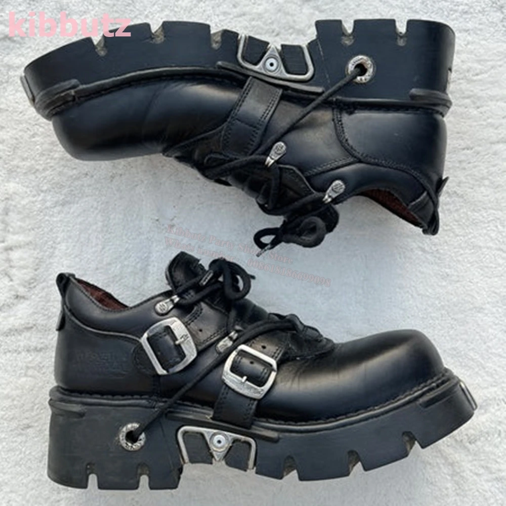 Women'S Fashion Belts - Baskets Punk à plateforme Rock gothique,