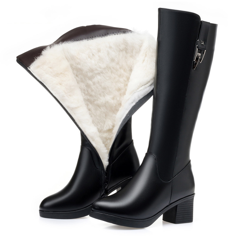 Women'S Fashion Riding Boots - AIYUQI hiver femmes bottes longues en