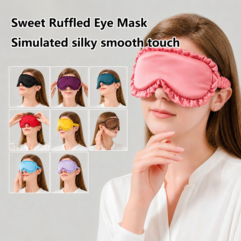 Women'S Fashion Trends - Masque de sommeil en soie imitation