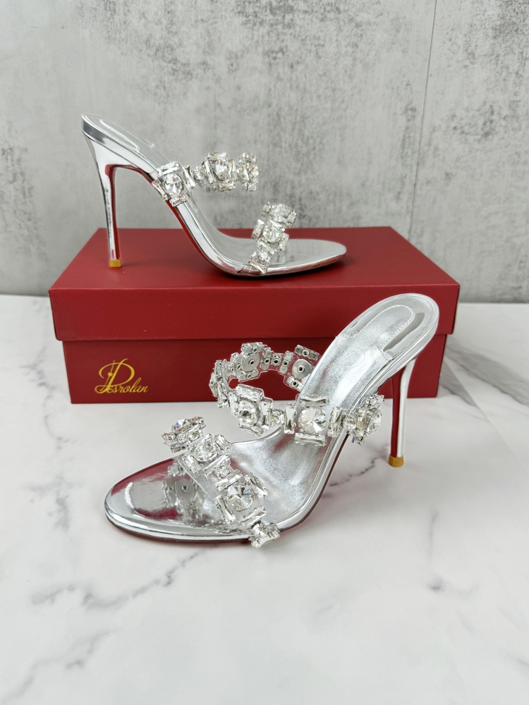 Women Fashion Nova - Sandales en diamant pour femmes, pour