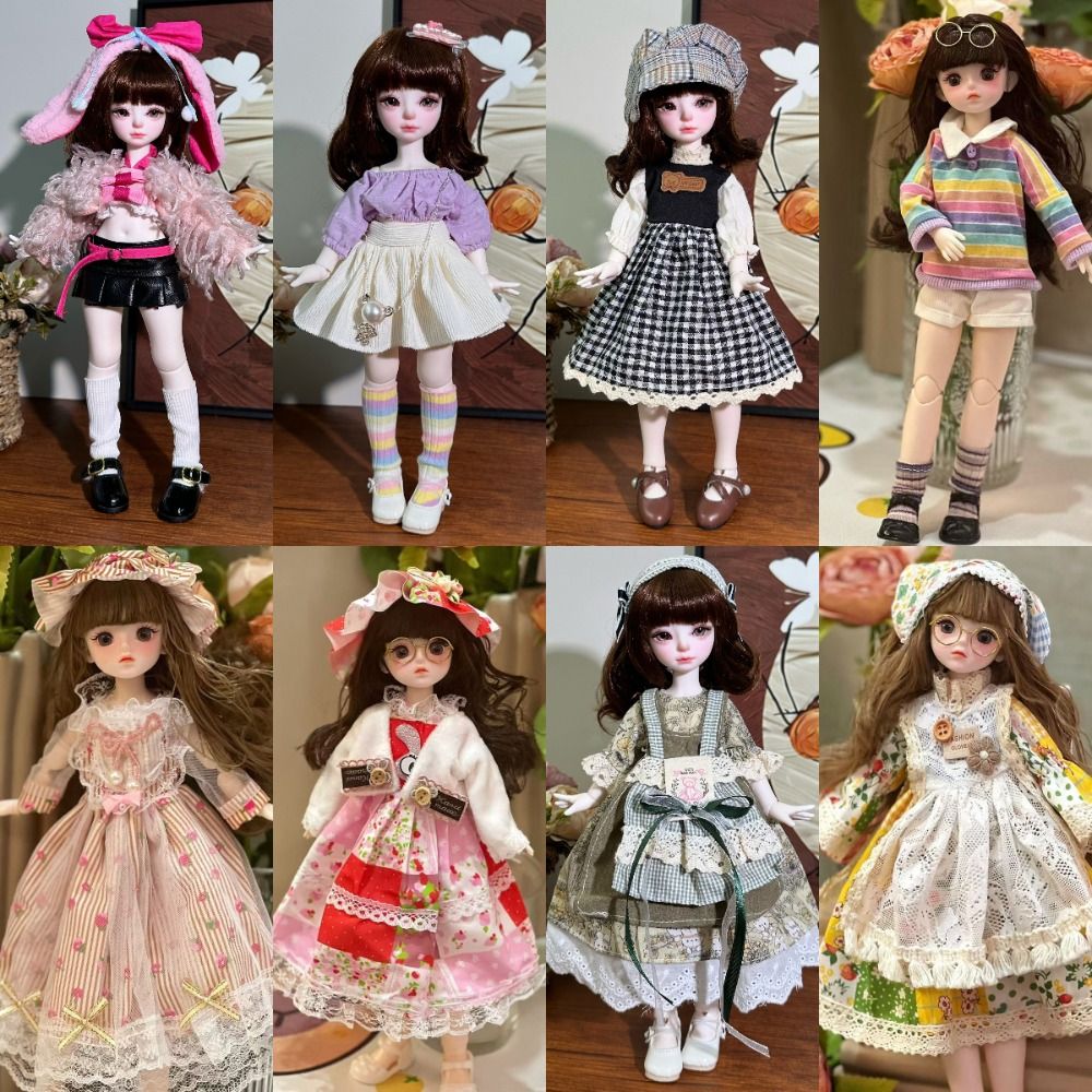 Women'S Fashion Kilt - Mode 1/6 30cm poupée 1/6 BJD