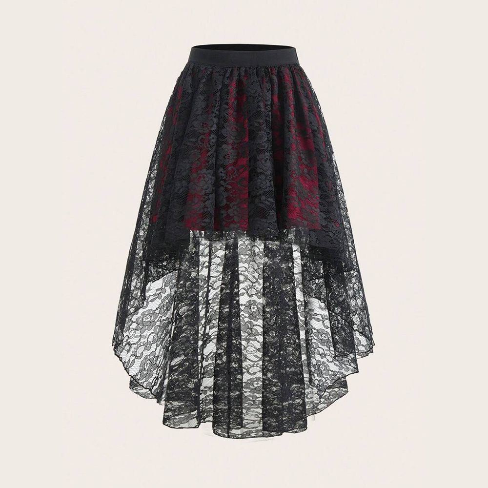 Women'S Fashion Kilt - Grande taille gothique élégant femmes jupe