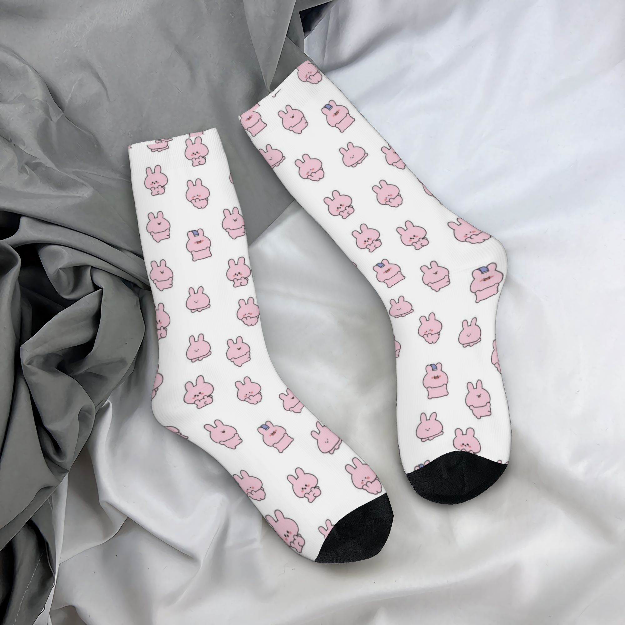 Women'S Fashion Socks - Chaussettes personnalisées à motif de dessin
