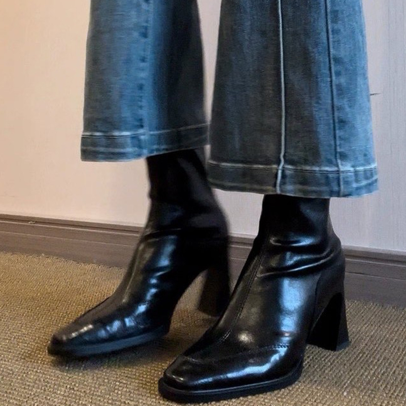 Women'S Fashion Designer Clothes - Bottines à talons hauts pour femmes,