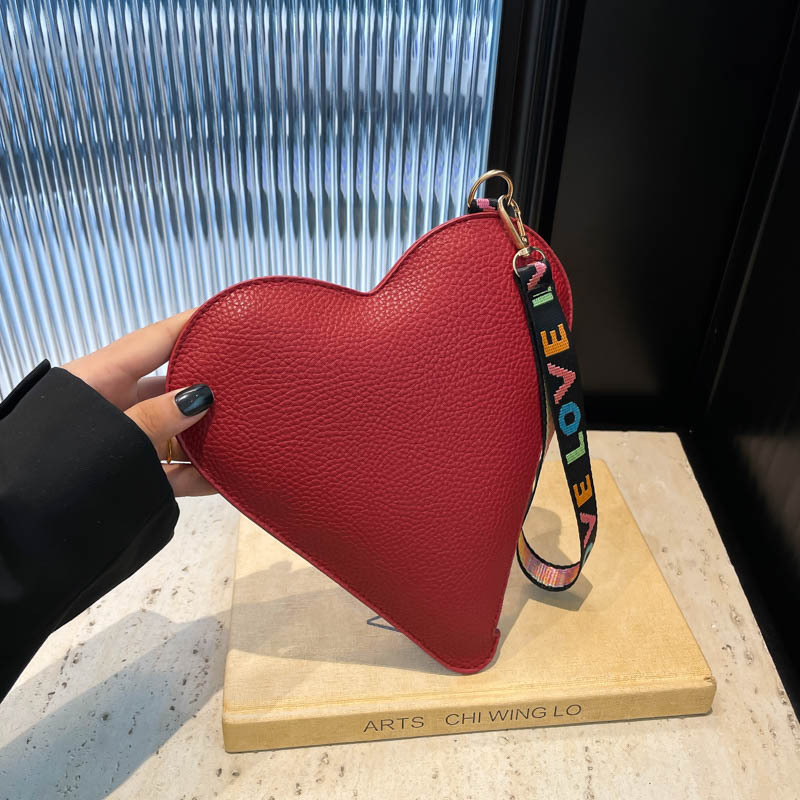 Coin Purse Women - Porte-monnaie mignon en forme de cœur,