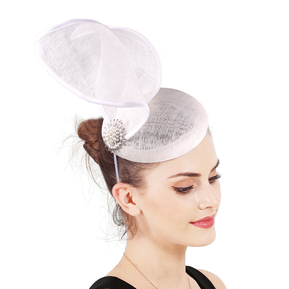 Women'S Fashion Kentucky Derby - Chapeau fantaisie en sinamay pour femme