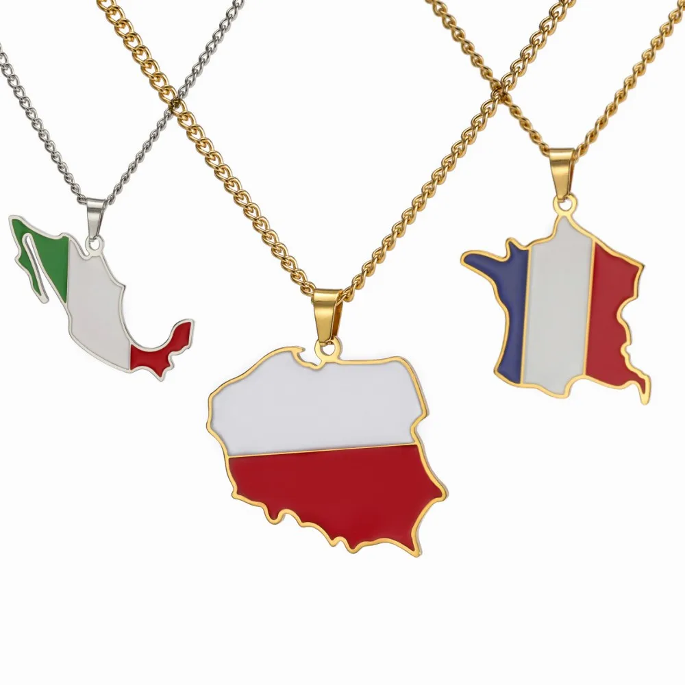 Women Fashion Qatar - Dreamtimes pologne France mexique carte pendentif