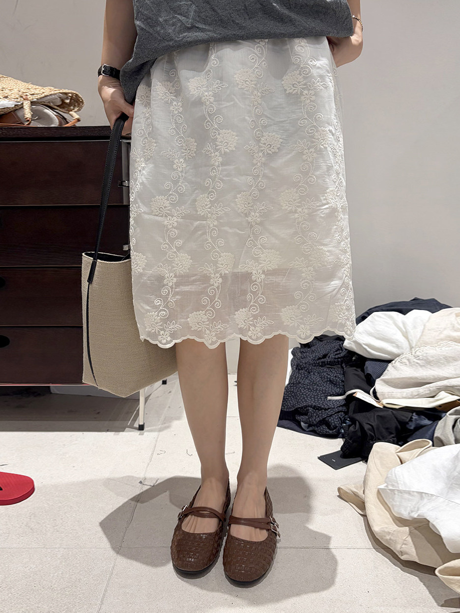 Jupe décontractée brodée de st - Women'S Fashion Kilt avis et prix