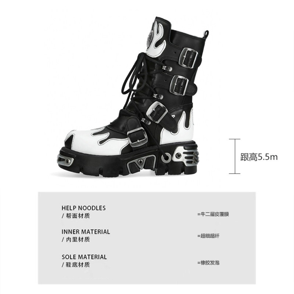 Nouvelles Bottes de Moto Gothi - Women'S Fashion Riding Boots avis et prix