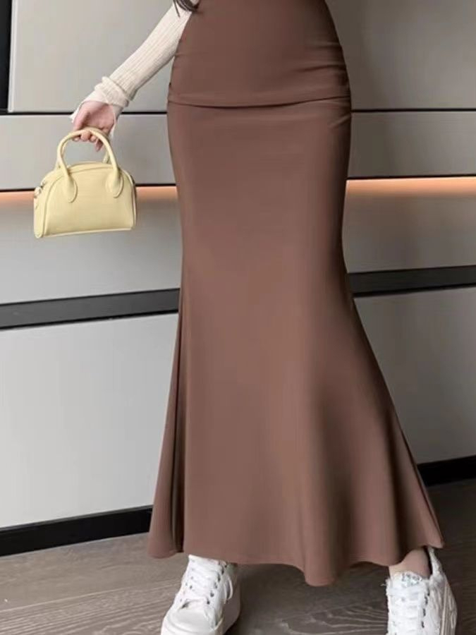 Jupe mi-longue trapèze pour fe - Women'S Fashion Kilt avis et prix