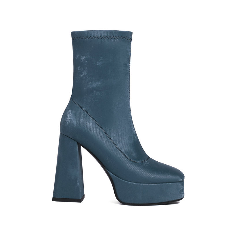 Tendance bleu foncé marron Mat - Women'S Fashion Socks avis et prix