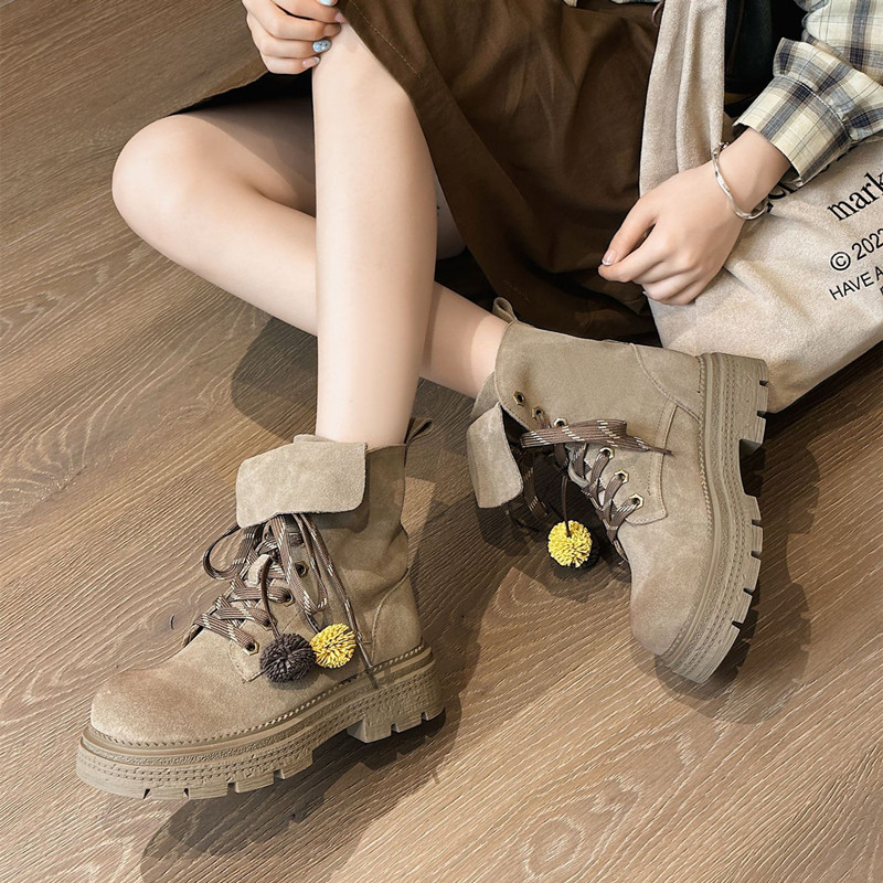 Automne Faux daim bottines fem - Women'S Fashion Riding Boots avis et prix