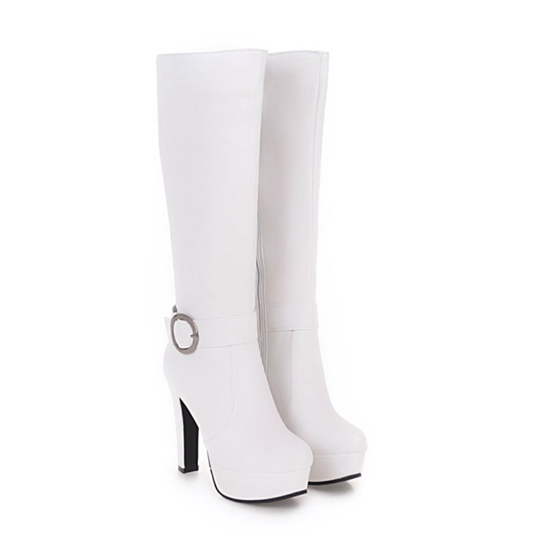 Bottes hautes en cuir pour fem - Women'S Fashion Riding Boots avis et prix