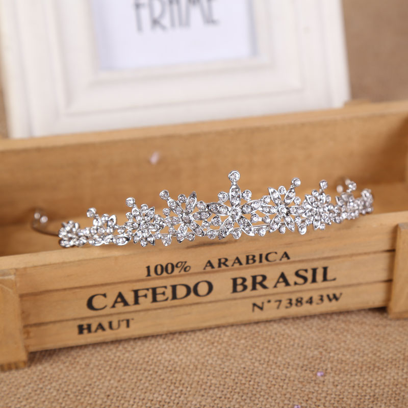 Tiare de mariée en cristal pou - Women'S Fashion Headbands avis et prix