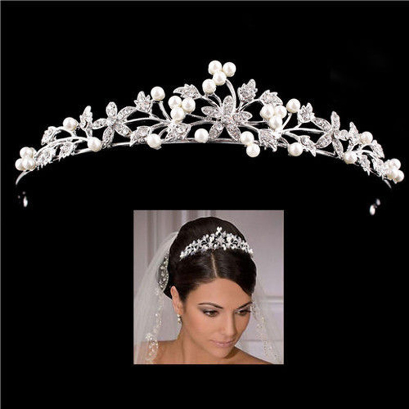 Tiare de mariée en cristal pou - Women'S Fashion Headbands avis et prix