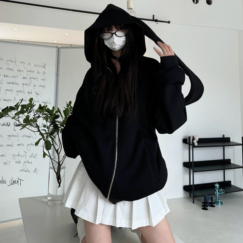 Sweat à capuche à manches long - Women'S Fashion Zip Up Hoodies avis et prix