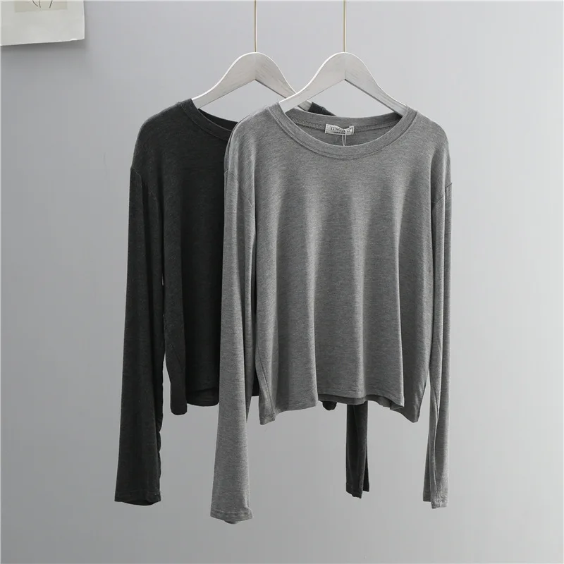 T-shirt à manches longues en c - Women'S Fashion Jersey avis et prix