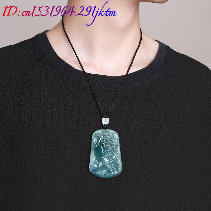 Collier pendentif paysage en j - Women Fashion Necklace avis et prix