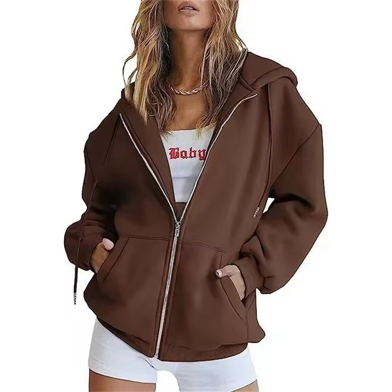 Sweat-shirt à capuche zippé po - Women'S Fashion Zip Up Hoodies avis et prix