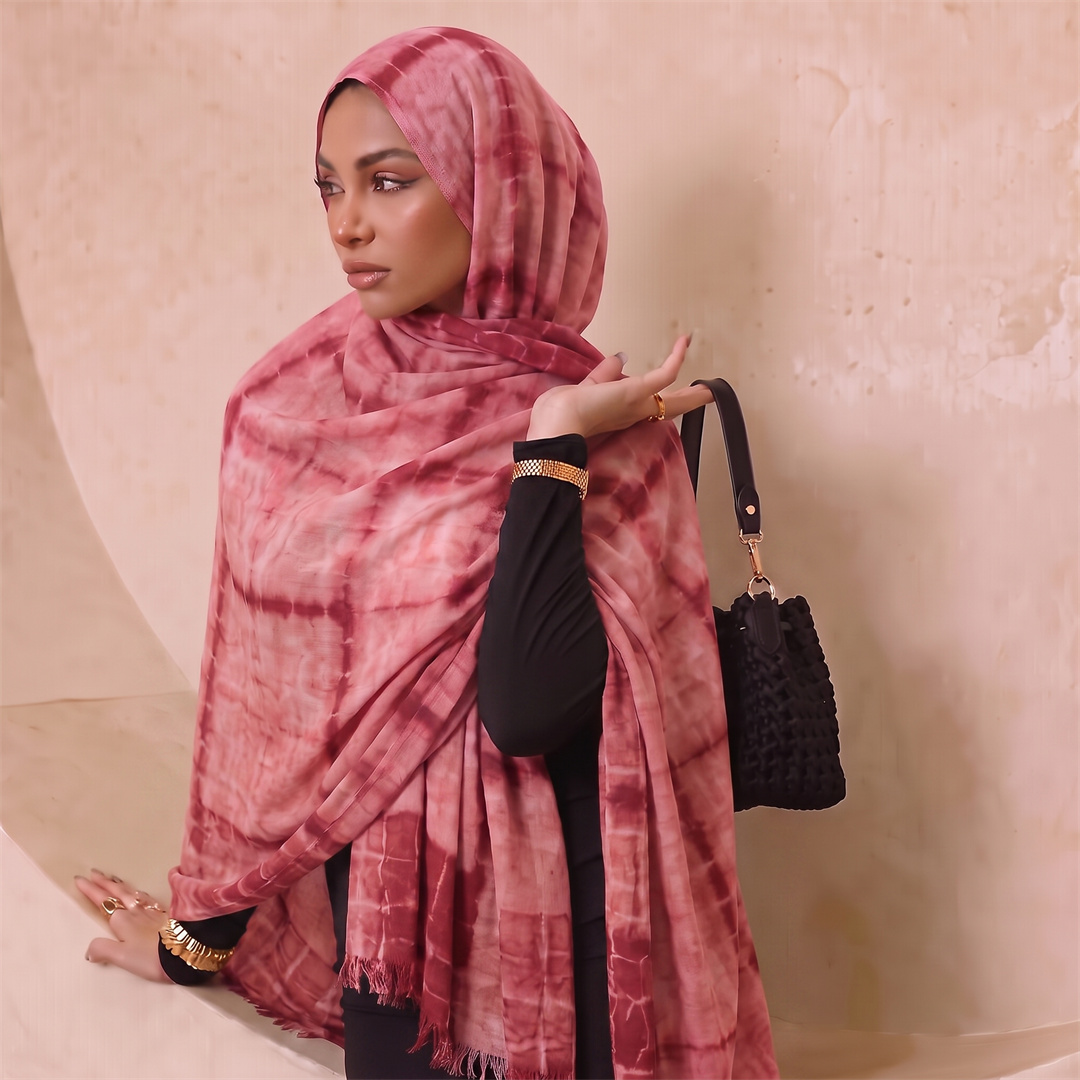 Foulard Hijab en Rayonne Tie-D - Women'S Fashion Headbands avis et prix