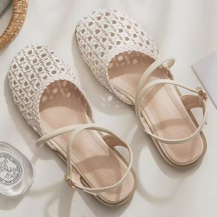 Sandales fermées de style fran - Women Fashion Heels avis et prix