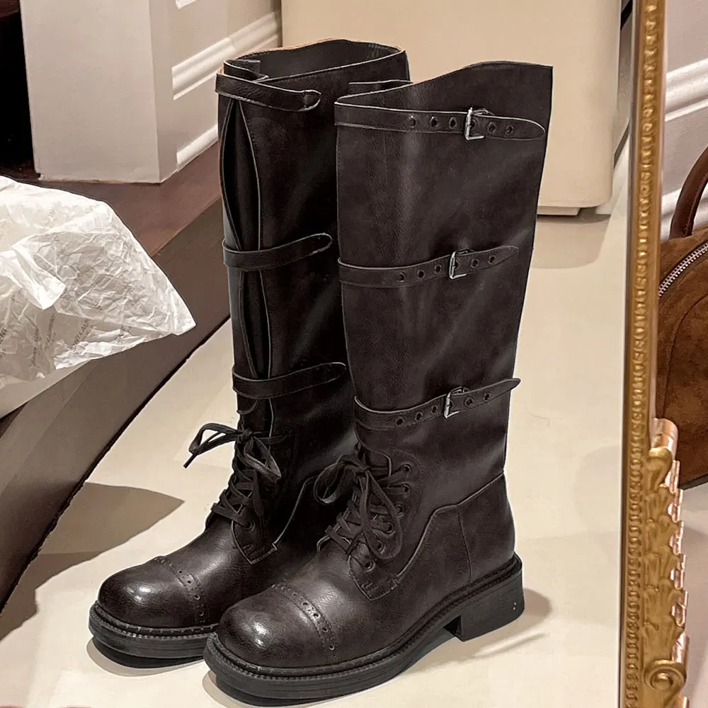 Bottes hautes pour femmes Vint - Women'S Fashion Riding Boots avis et prix