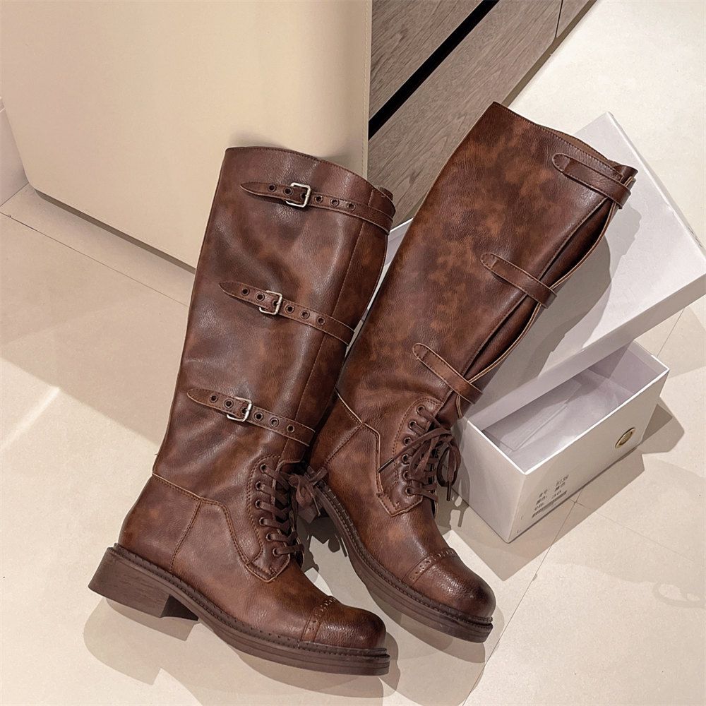 Bottes hautes pour femmes Vint - Women'S Fashion Riding Boots avis et prix