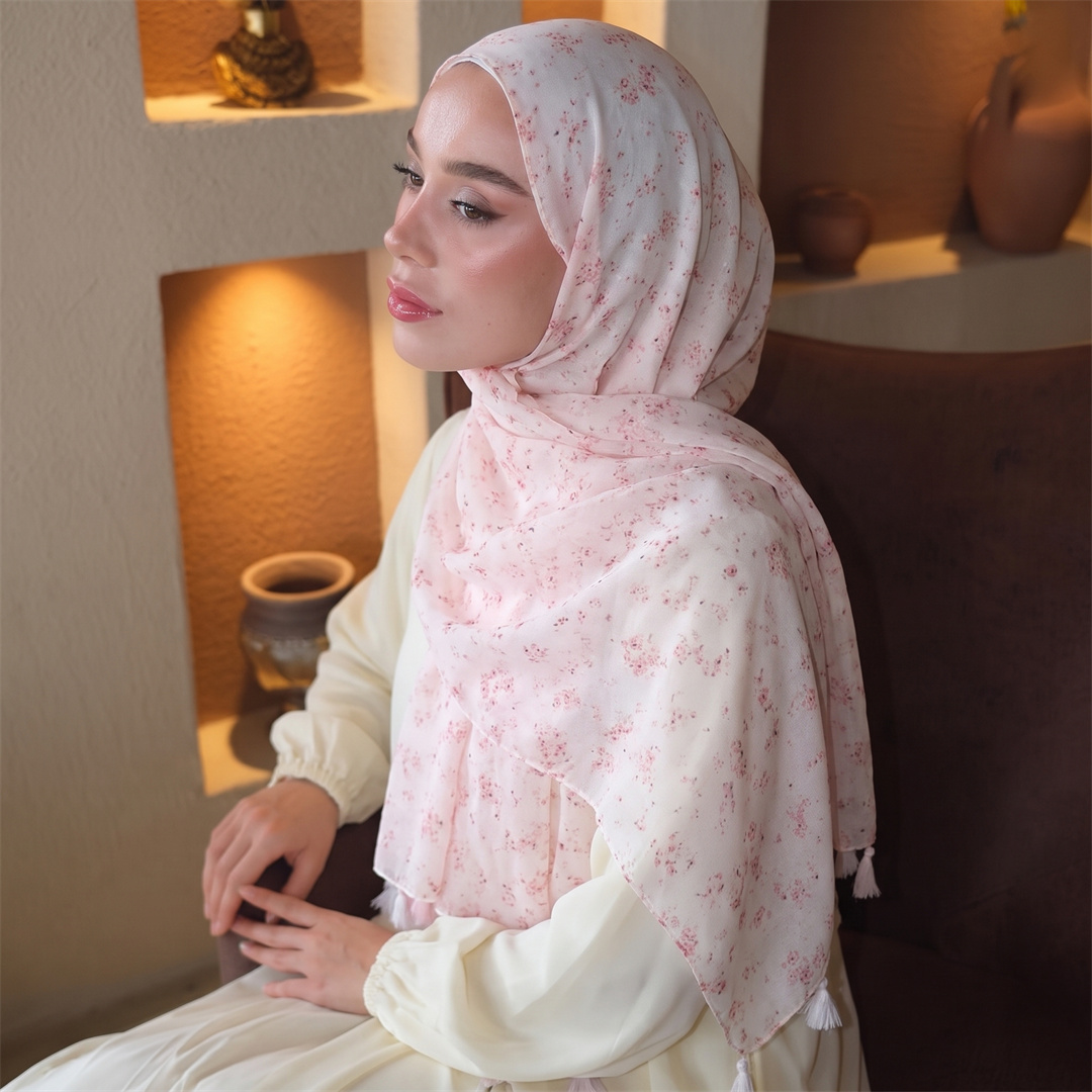 Foulard Hijab à Pompons Tendan - Women'S Fashion Trends avis et prix