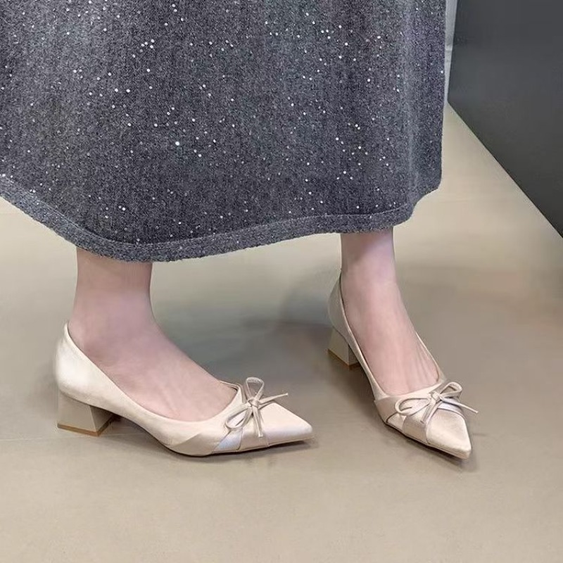 Chaussures simples rétro mi-lo - Women'S Fashion Belts avis et prix