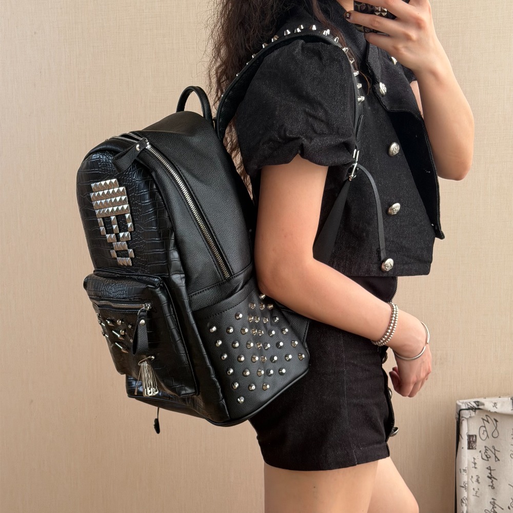 Sac à dos original noir à moti - Women'S Fashion Trends avis et prix