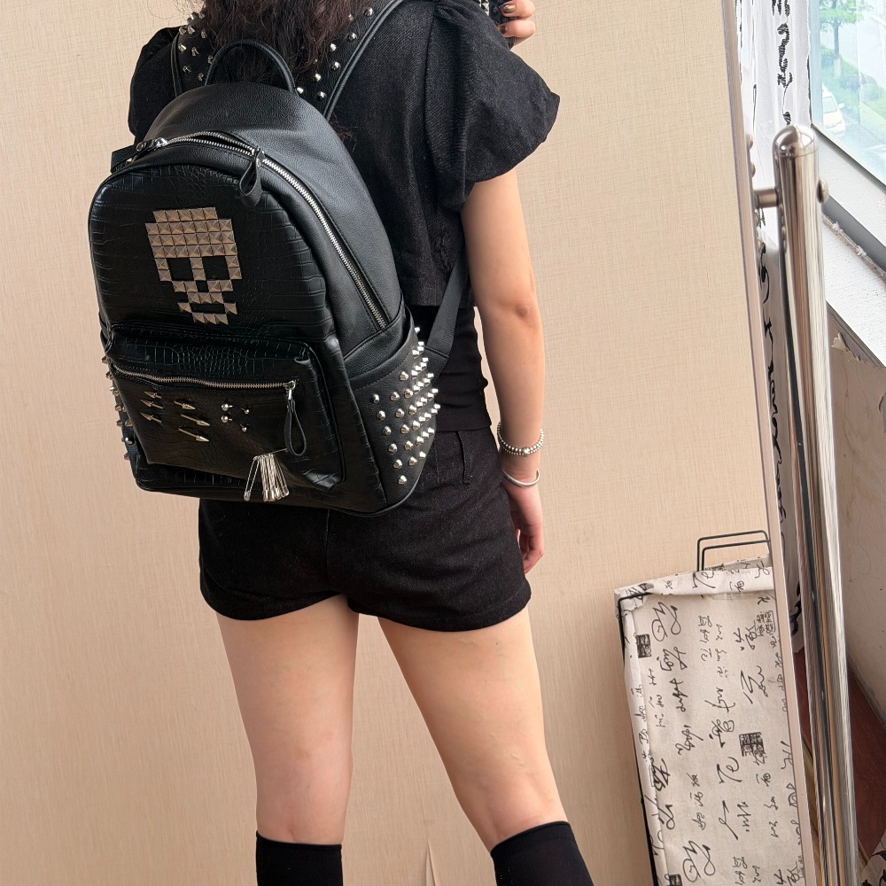 Sac à dos original noir à moti - Women'S Fashion Trends avis et prix