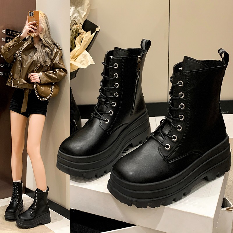 Bottes simples à plateforme zi - Women'S Fashion Socks avis et prix
