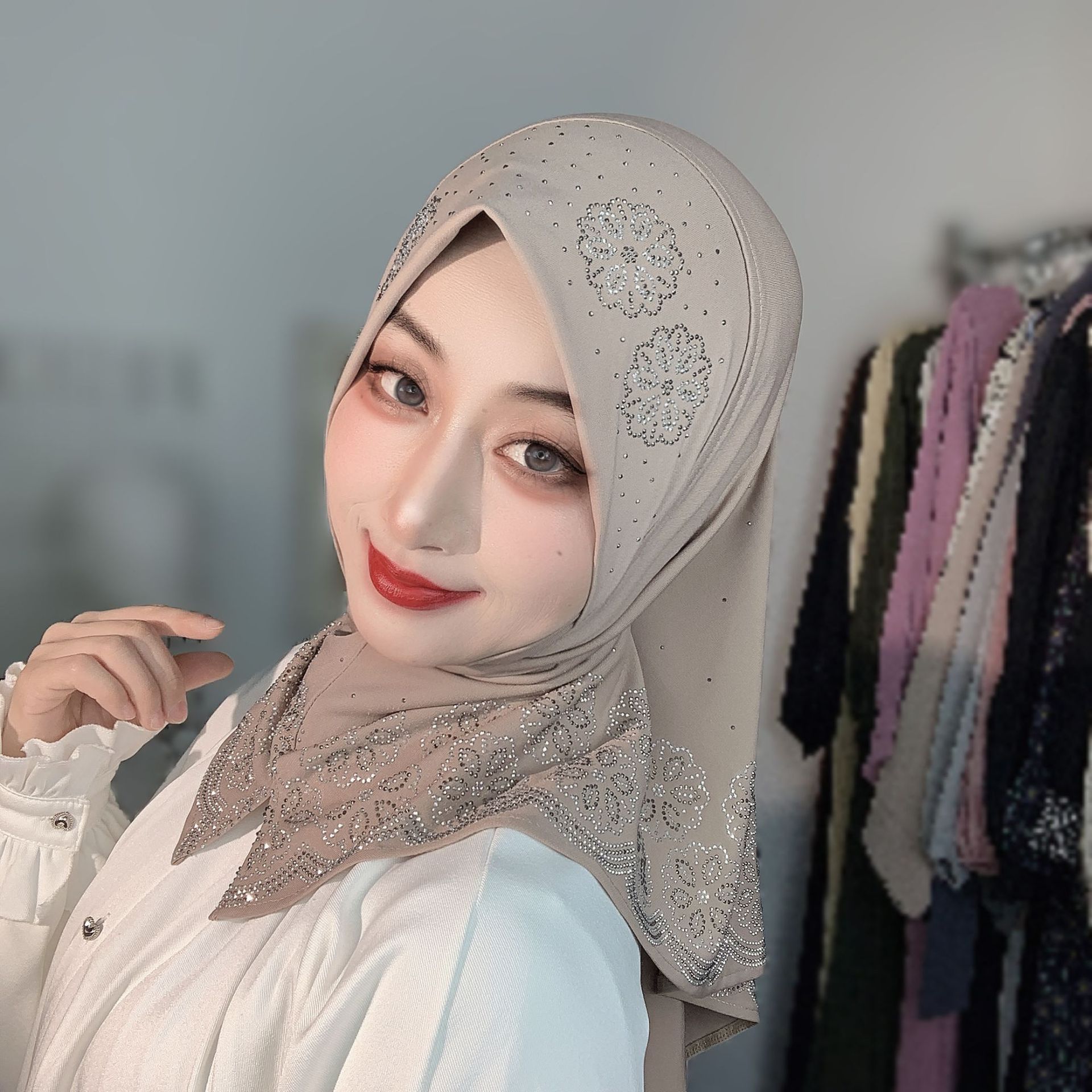 Hijab musulman prêt-à-porter p - Women'S Fashion Headbands avis et prix
