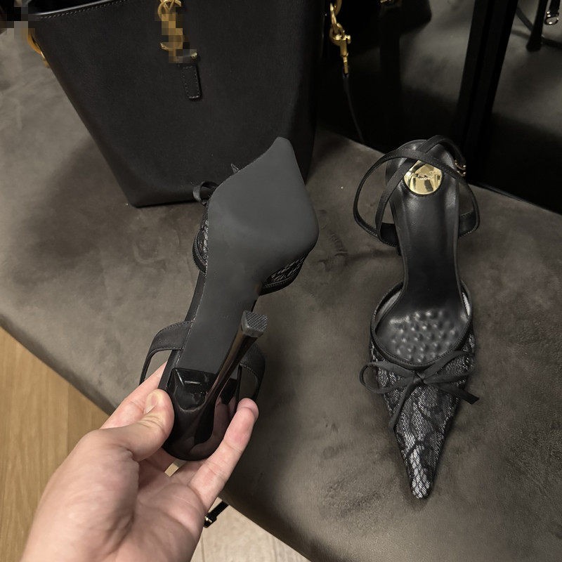 Sandales d'été sexy à talon fi - Women Fashion Necklace avis et prix