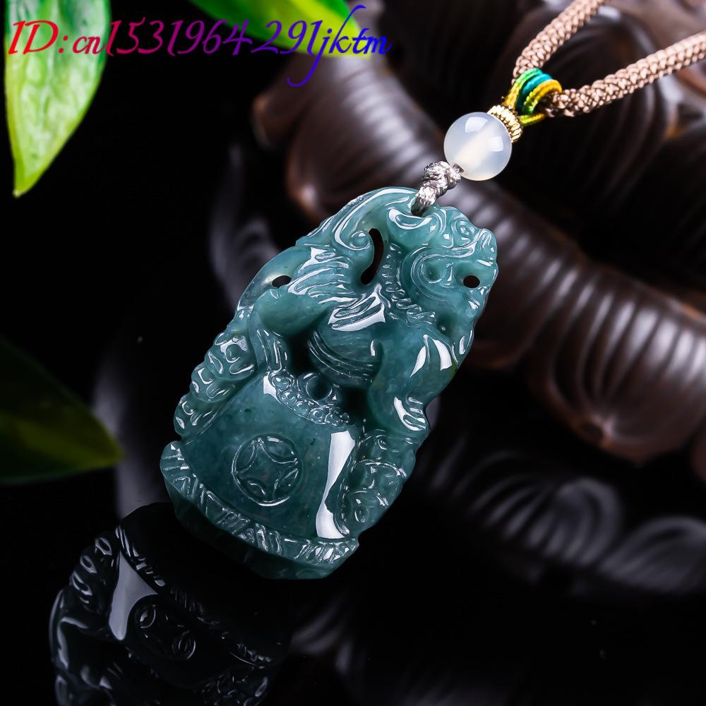 Pendentif Pixiu en jadéite bir - Women Fashion Necklace avis et prix