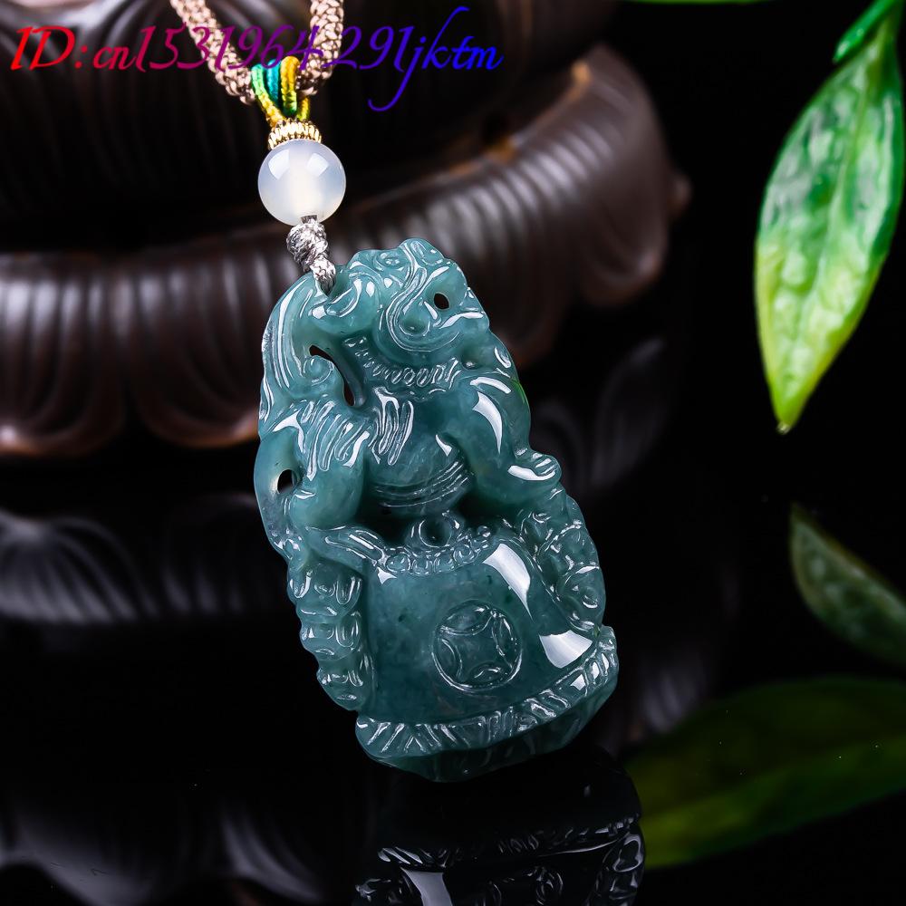 Pendentif Pixiu en jadéite bir - Women Fashion Necklace avis et prix