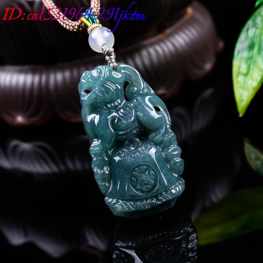 Pendentif Pixiu en jadéite bir - Women Fashion Necklace avis et prix