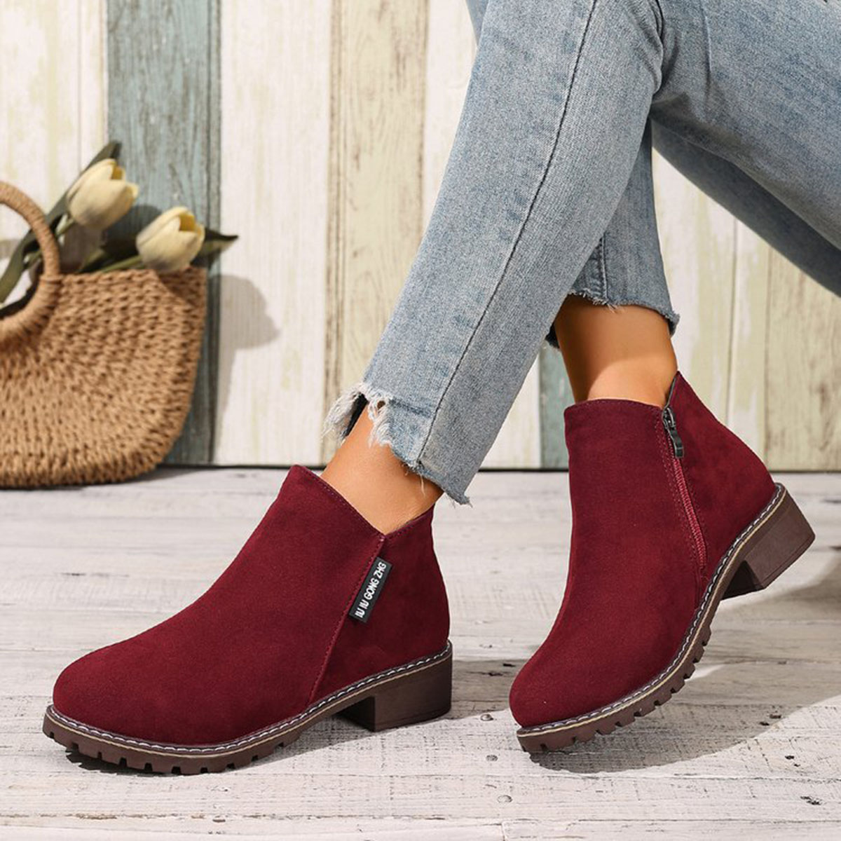 Bottines pour femmes, automne- - Women'S Fashion Riding Boots avis et prix