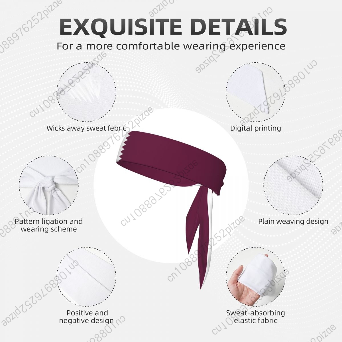 Bandeau de sport réglable Qata - Women Fashion Qatar avis et prix
