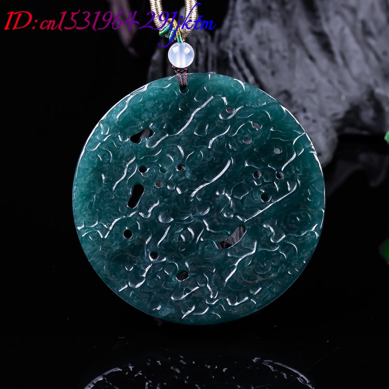 Pendentif Dragon en Jadeite Bi - Women Fashion Necklace avis et prix