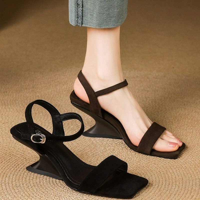 Sandales à lanières françaises - Women Fashion Nova avis et prix