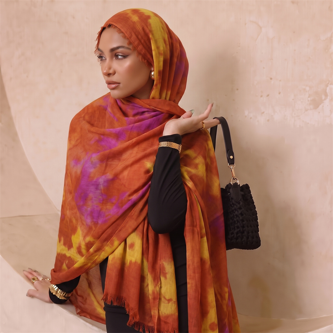 Foulard Hijab en Rayonne Impri - Women'S Fashion Headbands avis et prix